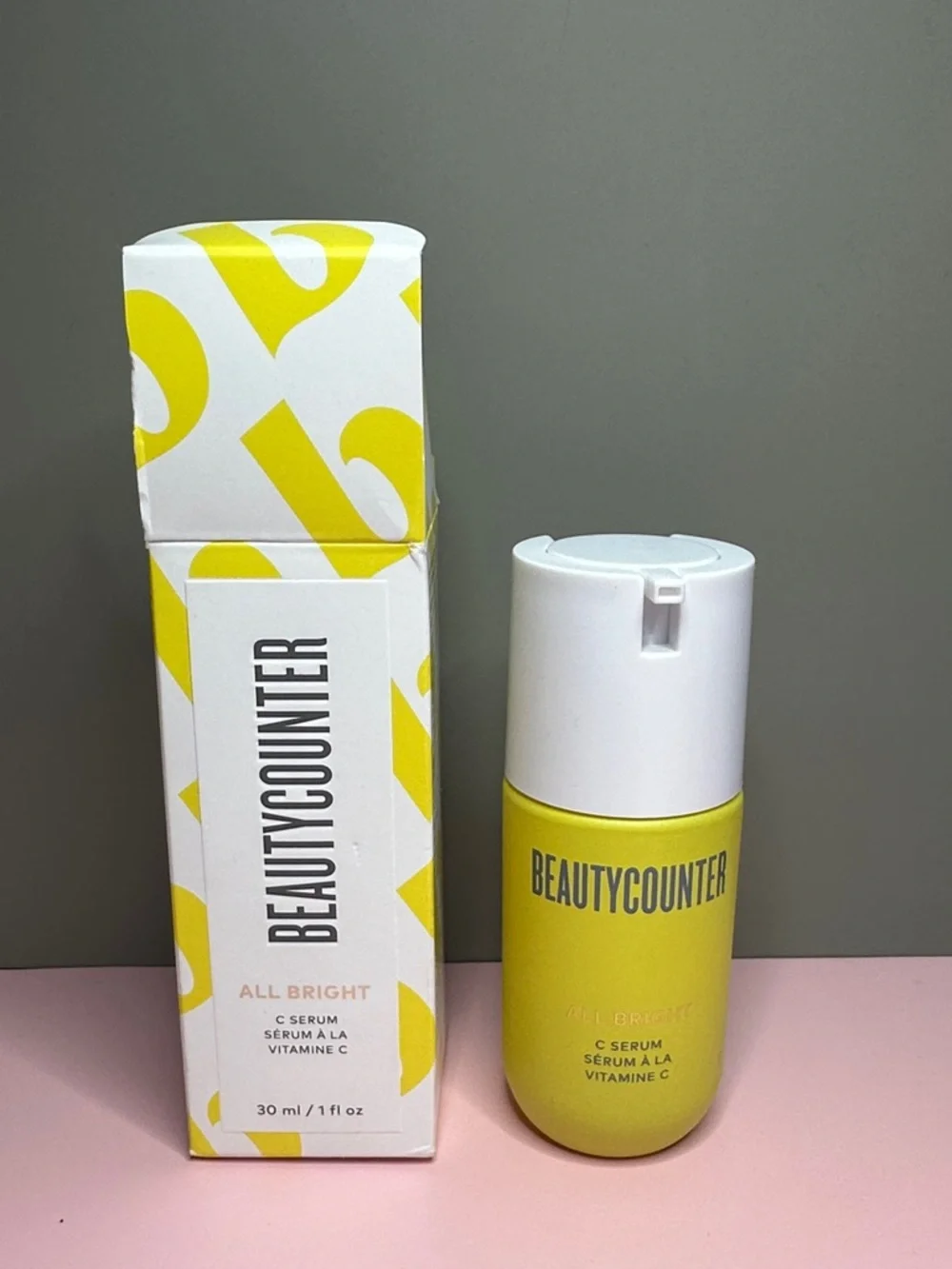 Beautycounter All Bright Vitamin C Serum 1 oz 30ml New In Box Brightening - Picture 2 of 3